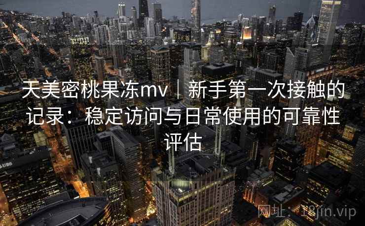天美密桃果冻mv｜新手第一次接触的记录：稳定访问与日常使用的可靠性评估  第1张