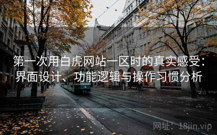 第一次用白虎网站一区时的真实感受：界面设计、功能逻辑与操作习惯分析  第1张