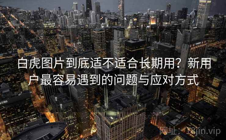 白虎图片到底适不适合长期用?新用户最容易遇到的问题与应对方式 第2张 白虎图片到底适不适合长期用?新用户最容易遇到的问题与应对方式 第2张